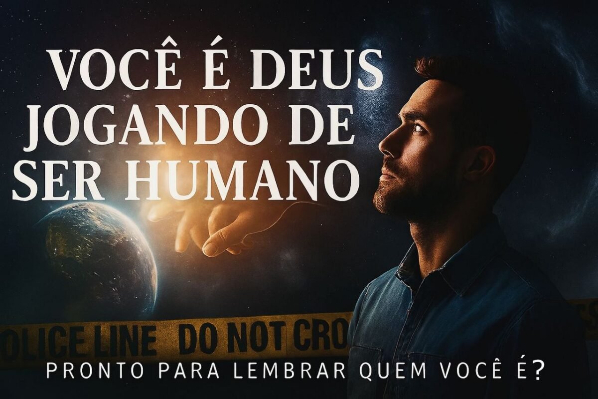 você é Deus jogando humano a essência divina